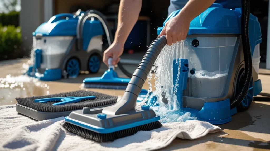 Cleaning the Machine After Use