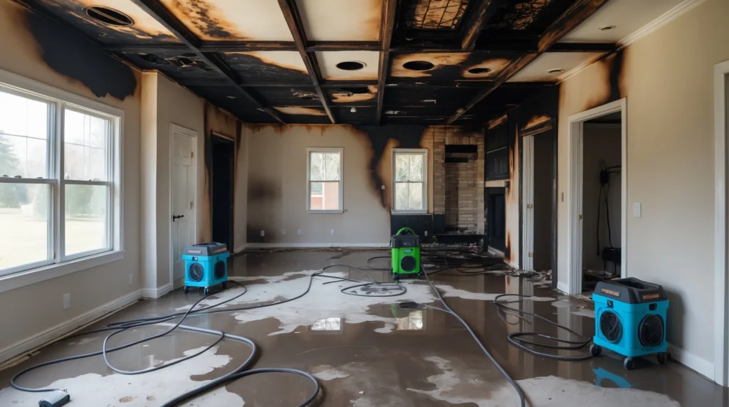 The Fire Damage Restoration Process Step by Step