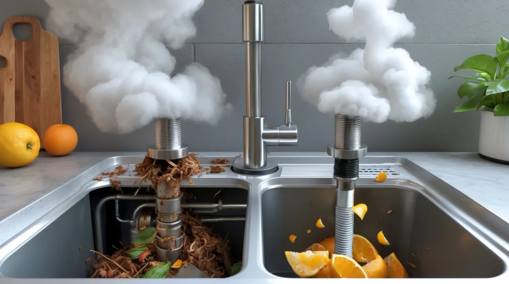Garbage Disposal Troubles and Gross Build-Up