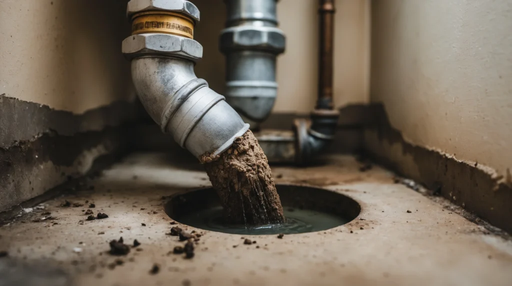 sewage smell in the bathroom​ Problems