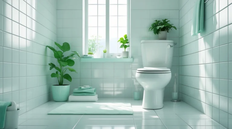 why does my bathroom smell like urine