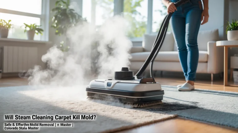 will steam cleaning carpet kill mold