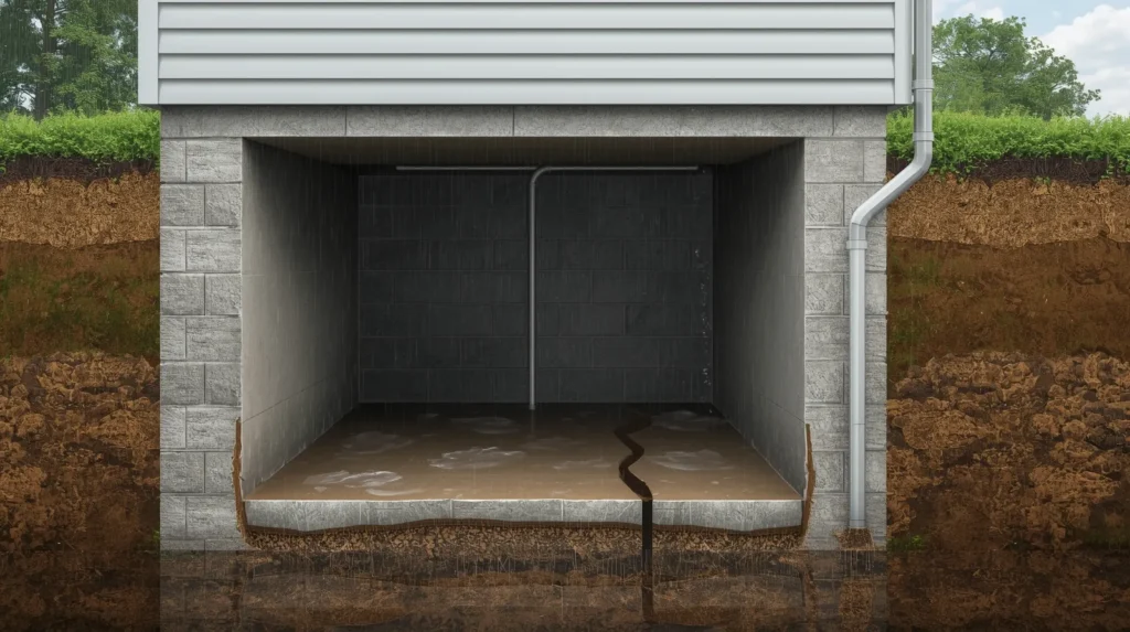 Understanding What Causes Water in the Basement