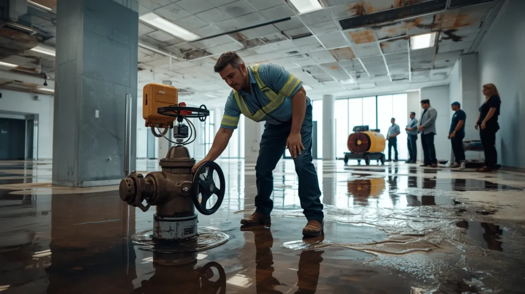 What to Do Immediately After Water Damage in a Commercial Building