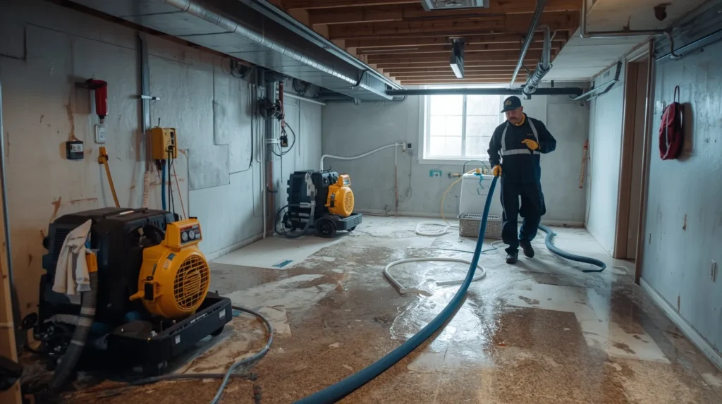 How Professional Sewage Cleanup In Basement Areas Helps Prevent Long Term Damage