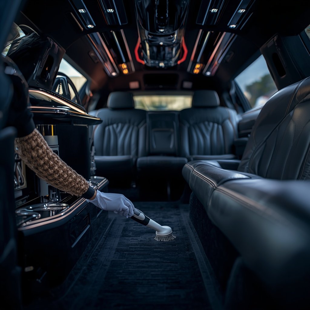 Limousine Cleaning for Passenger Ready Interiors