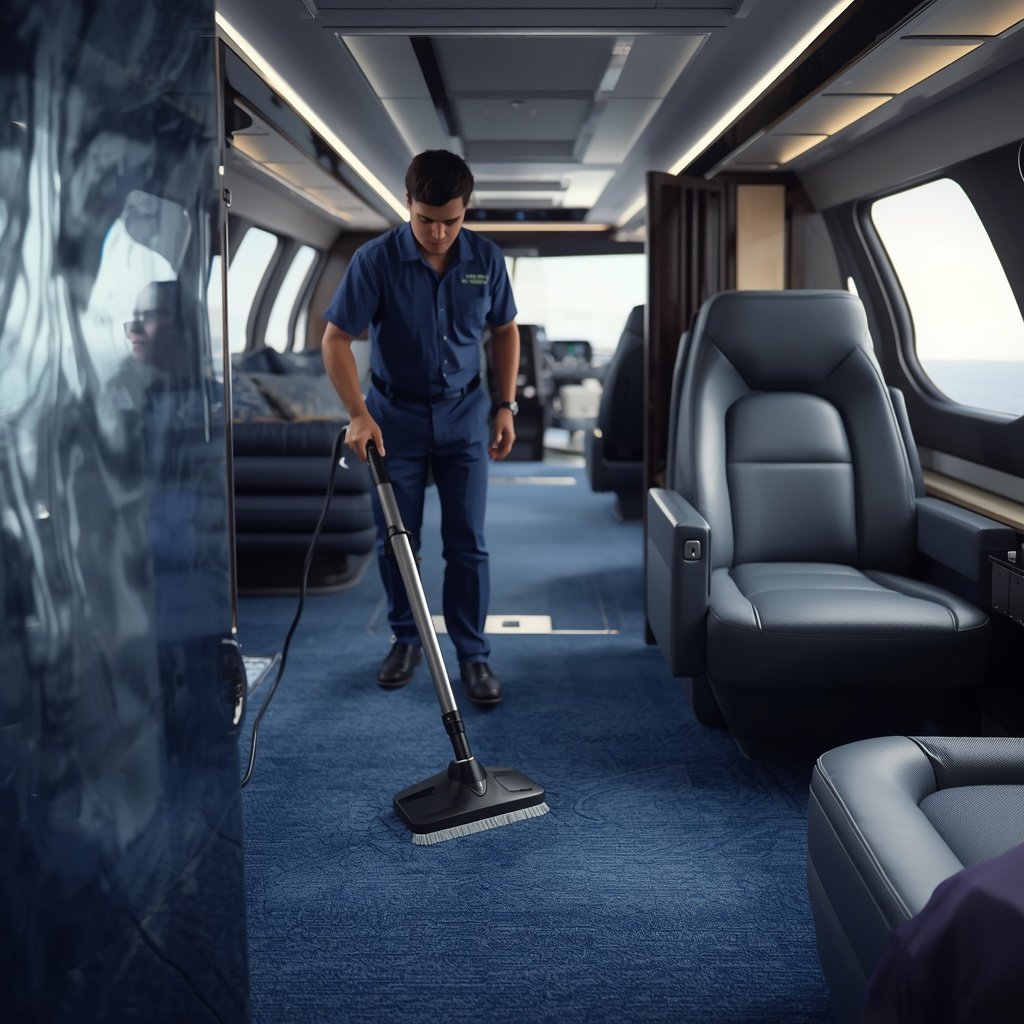 Yacht and Helicopter Cleaning Services